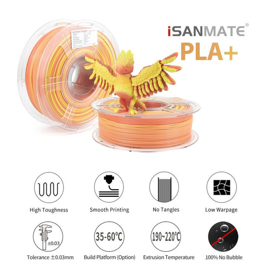 PLA+ | Gradient | iSanmate - Sunset