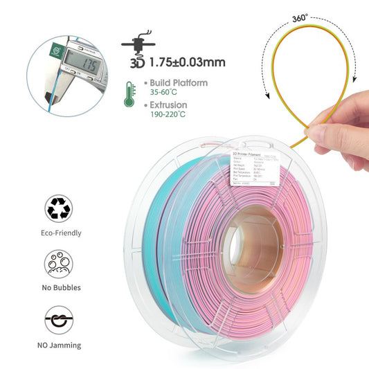 PLA | Tri-Color Matte | iSanmate - Moonstone