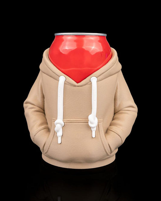 Soda can hoodie drink sleeve