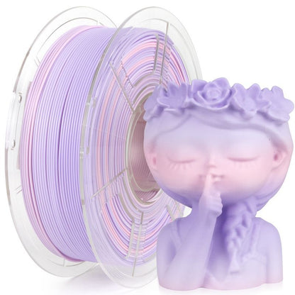 Ice Cream gradient PLA+ filament spool