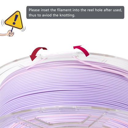 Ice Cream gradient PLA+ print sample