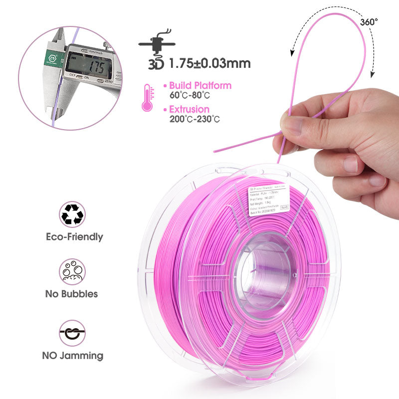 PLA+ | Gradient | iSanmate - Purple / Pink