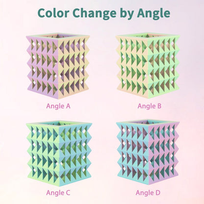 Fluorite tri-color matte PLA print sample