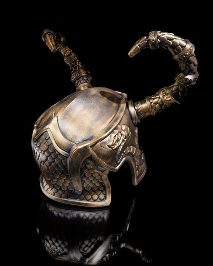 Asgardian horned helmet cosplay