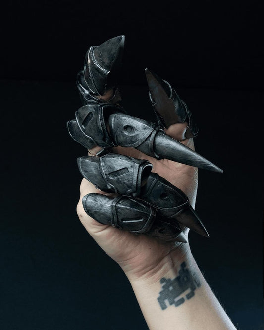 DIY steampunk cosplay claws set of 5