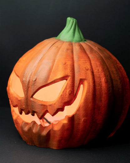 Pumpkin scarecrow Halloween mask