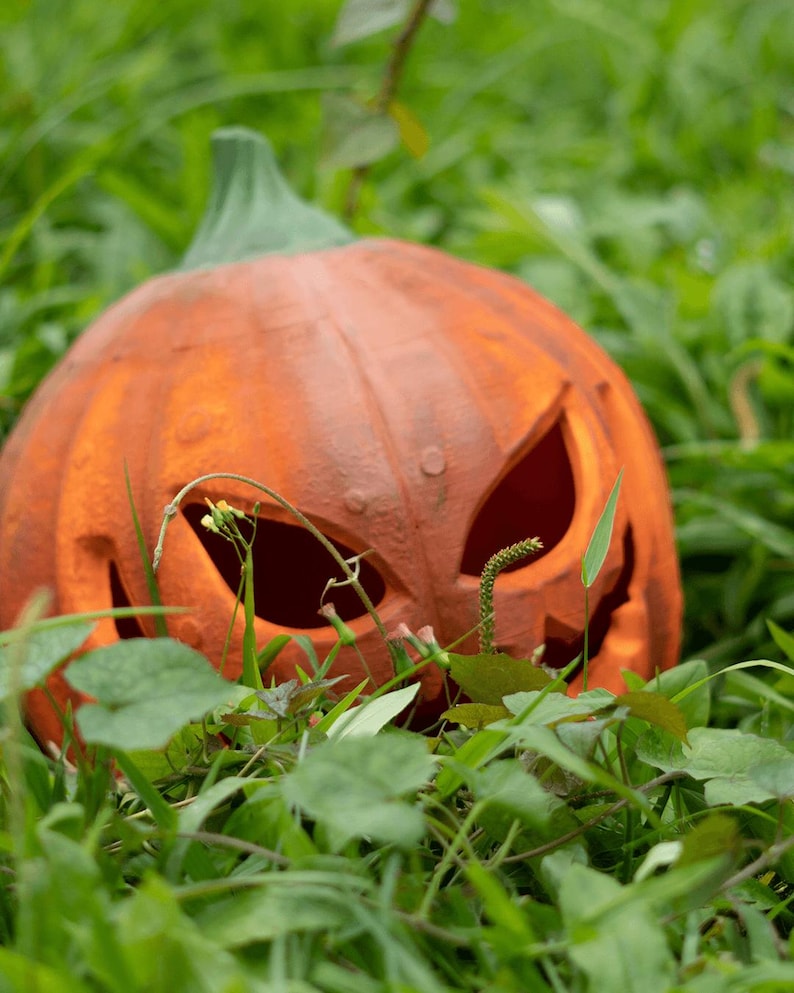 Pumpkin scarecrow Halloween mask