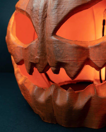 Pumpkin scarecrow Halloween mask