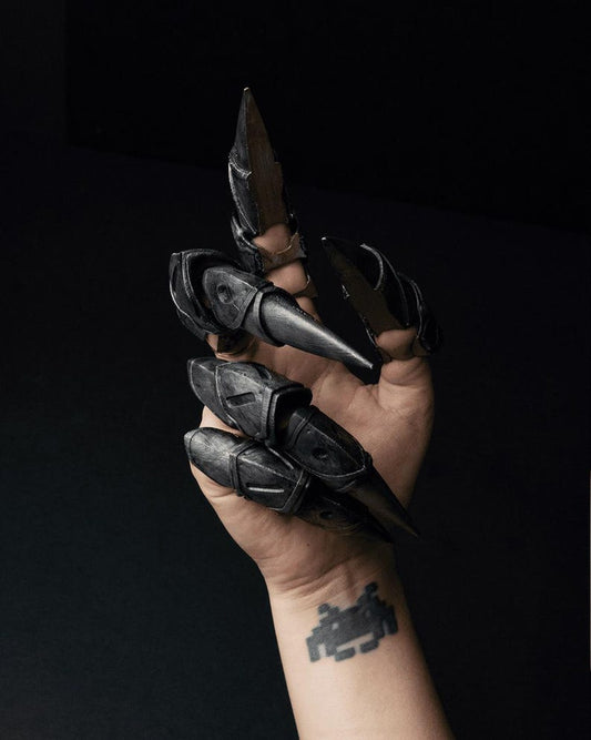 DIY steampunk cosplay claws set of 5