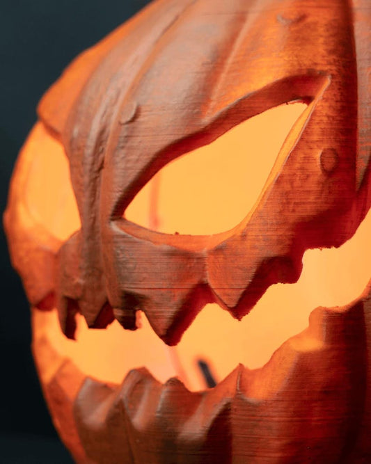 Pumpkin scarecrow Halloween mask