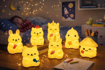 Kawaii character night light
