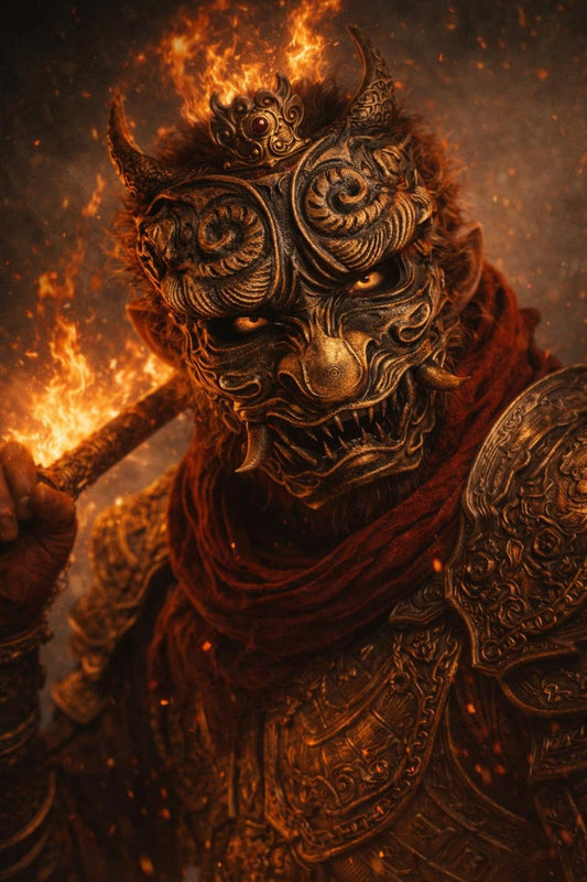 Monkey king cosplay mask