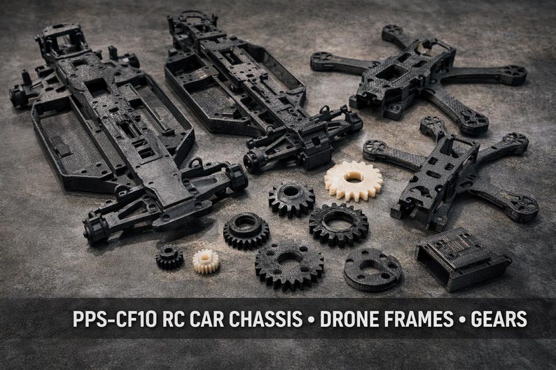 Custom 3D printed parts