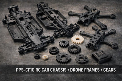 Custom 3D printed parts