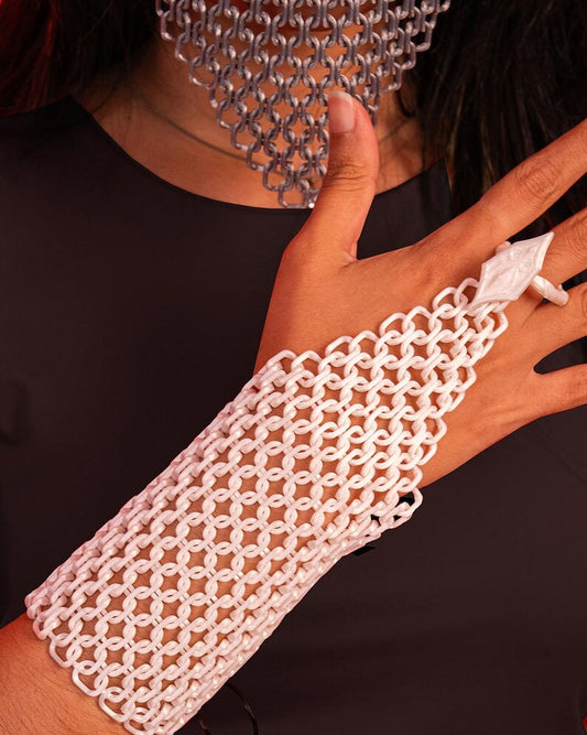Chainmail cosplay bracelet