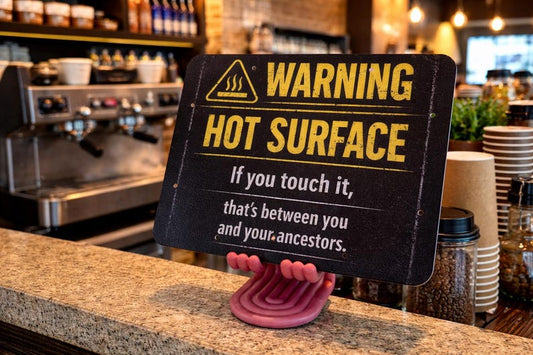Custom printed sign